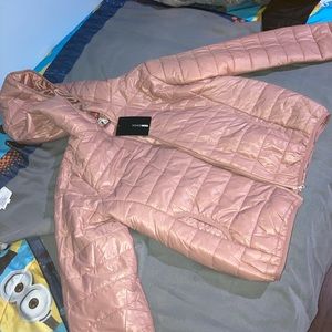 Pink Puffer Coat Fashion Nova